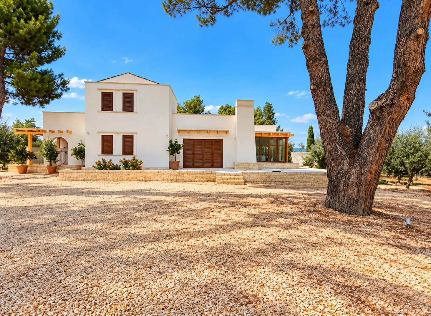 Villa Pagano nella campagna pugliese